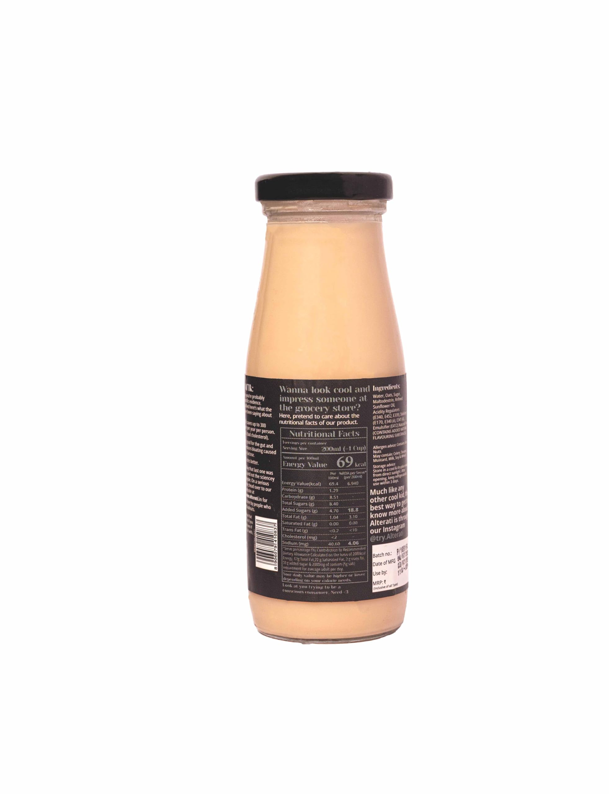 Alterati Hazelnut Oat Milk | 200 ml