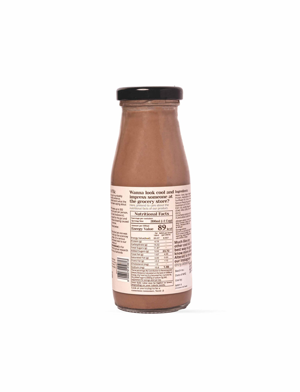 Alterati Chocolate Oat Milk | 200ml